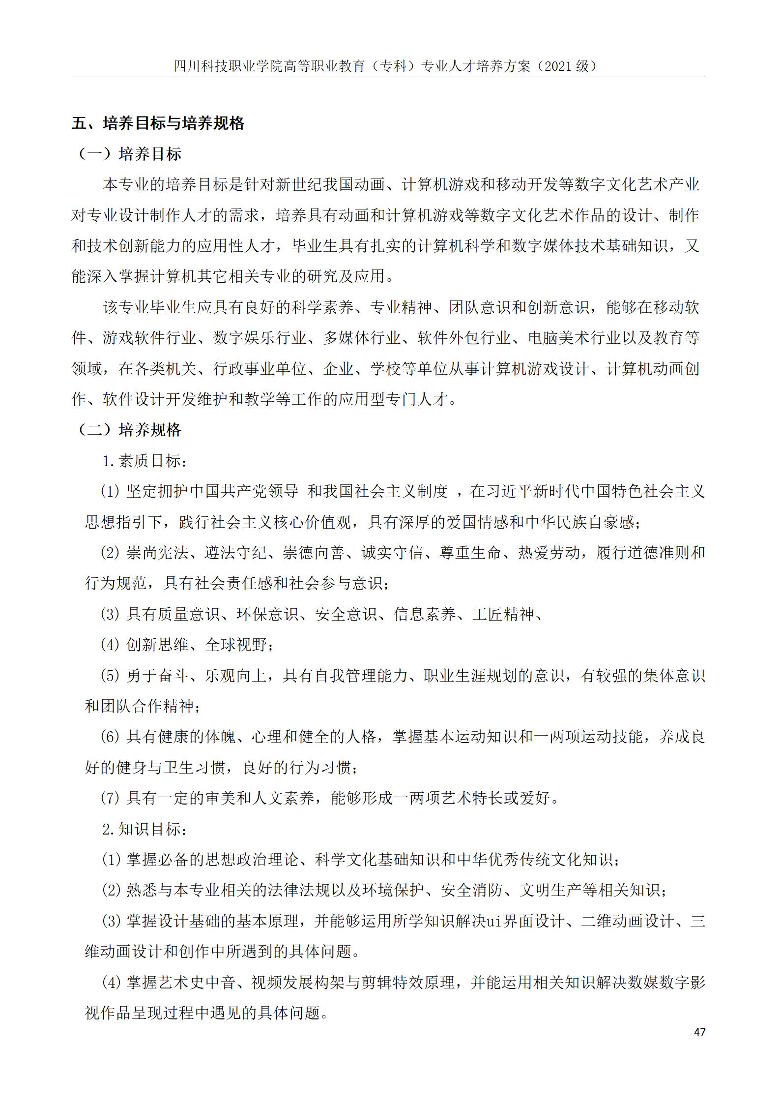 互联网学院 2021级人才培养方案(图47)