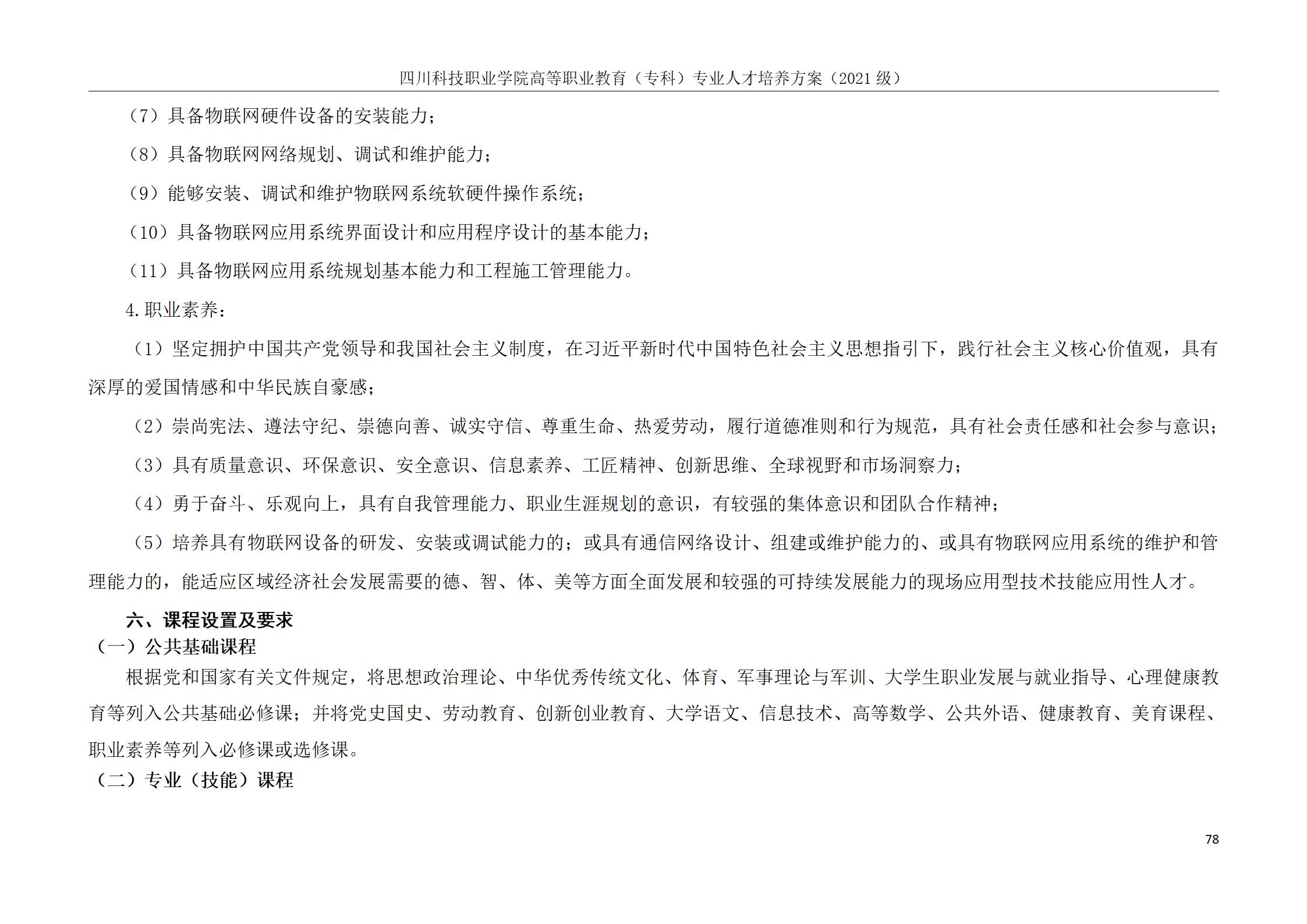 互联网学院 2021级人才培养方案(图78)