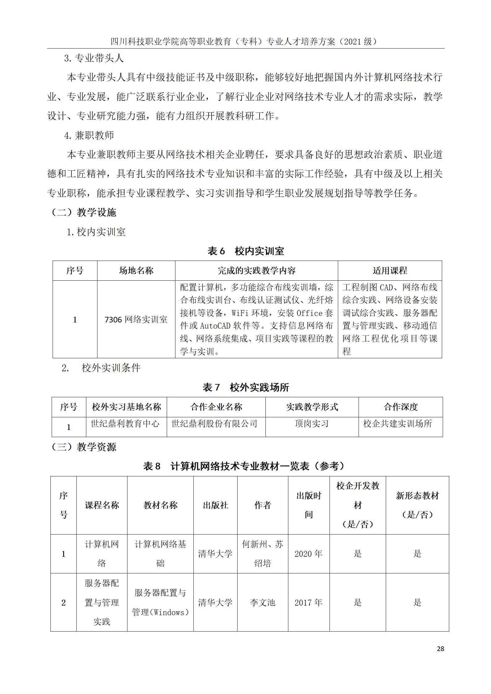 互联网学院 2021级人才培养方案(图28)